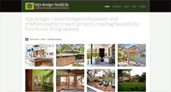 Desktop Screenshot of mjsdesignbuild.com